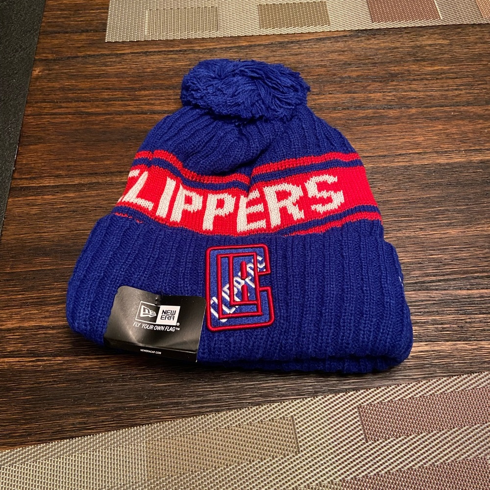 PRICE IS FIRM Brand new Los Angeles Clippers beanie 75th Anniversary